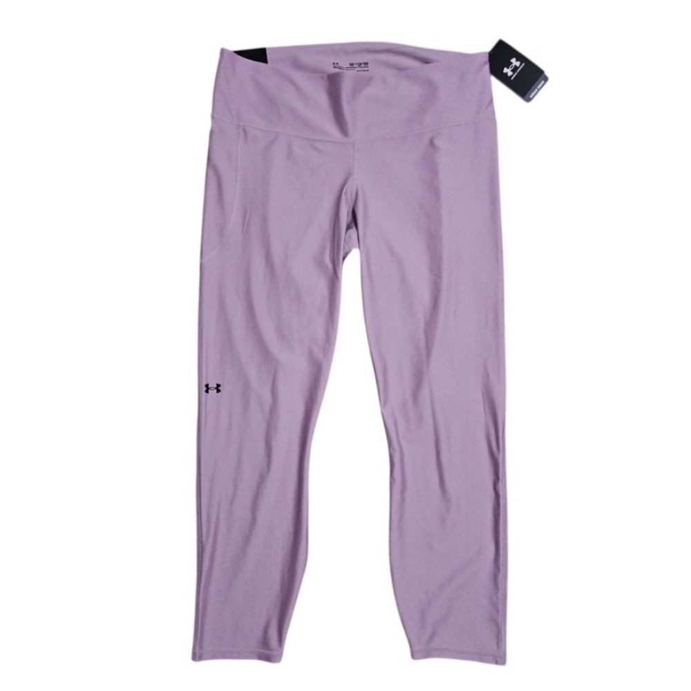 UNDER ARMOUR HeatGear No-Slip High-Waisted Ankle Leggings Womens Tall XXL